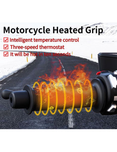 Cubiertas de Manillar Calentadas OXWIND 12V IP67 3 Temperaturas 2