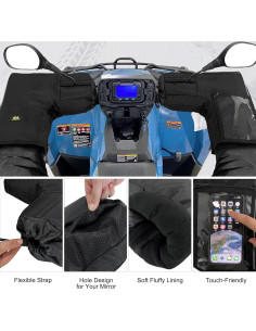 Guantes MYDAYS ATV Mitones Táctiles Impermeables 39.9x38.1cm 2