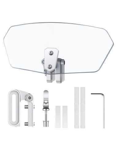 Deflector de Viento Ajustable AUTTGINN AT021 para Motocicleta
