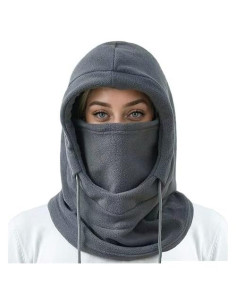 Máscara Balaclava LANGYAO para Esquí y Ciclismo - Gris