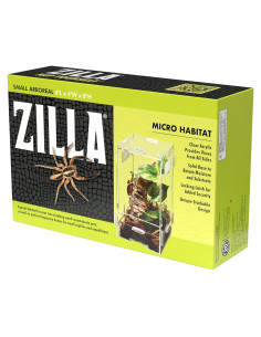 Terrario Zilla Micro Habitat Pequeño para Reptiles y Anfibios