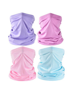 Cubierta Facial UV Gaiter 4 PCS Máscara Multifuncional