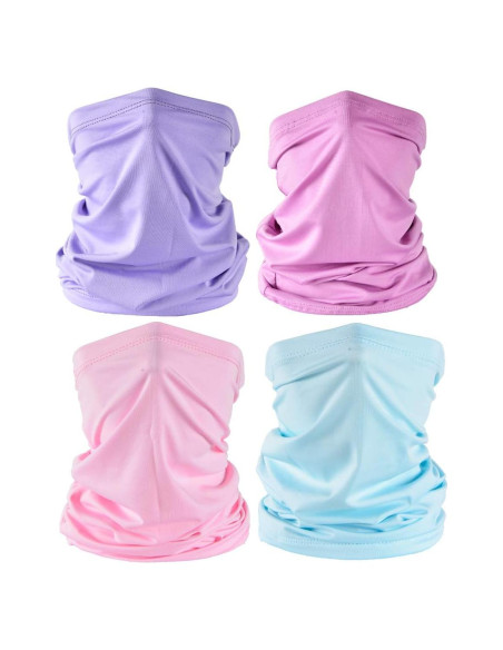 Cubierta Facial UV Gaiter 4 PCS Máscara Multifuncional