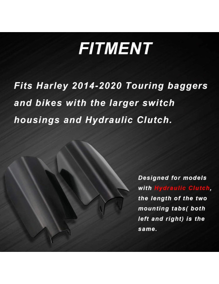 Guardas de Manos StarknightMT para Motocicleta Harley 2014-2022