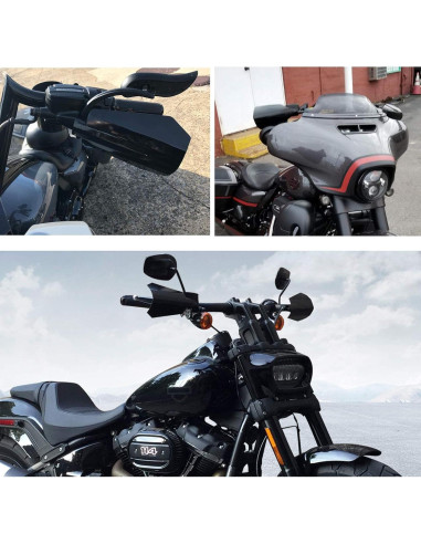 Guardas de Manos StarknightMT para Motocicleta Harley 2014-2022