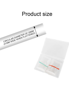 Cubiertas de Cambiador de Motocicleta Gosknor - 2 Piezas Transparentes 2