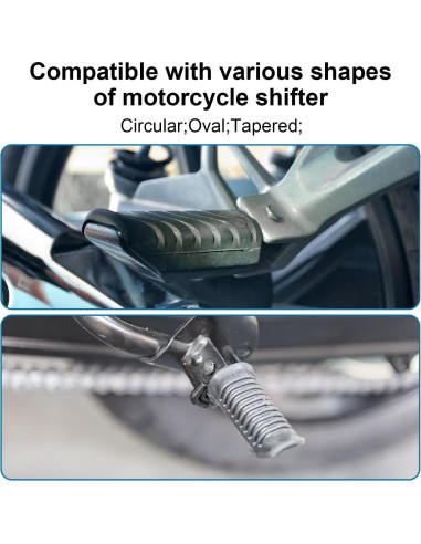 Cubiertas de Cambiador de Motocicleta Gosknor - 2 Piezas Transparentes