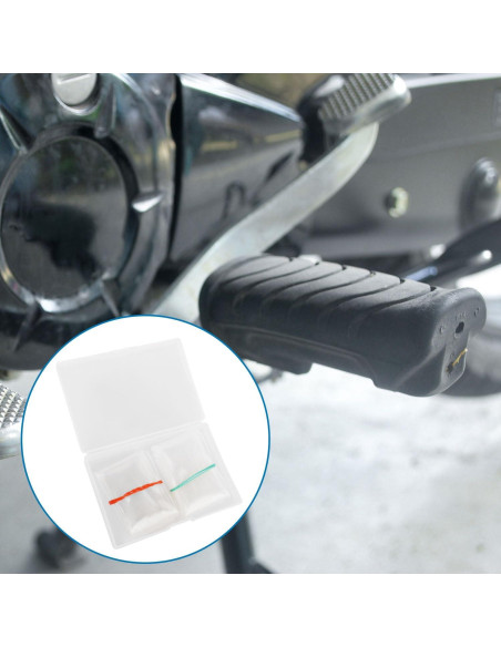 Cubiertas de Cambiador de Motocicleta Gosknor - 2 Piezas Transparentes