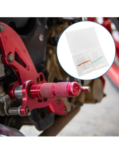 Cubiertas de Cambiador de Motocicleta Gosknor - 2 Piezas Transparentes