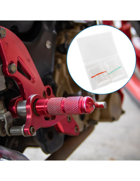 Cubiertas de Cambiador de Motocicleta Gosknor - 2 Piezas Transparentes