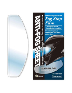 Inserto Visera Ancha Anti-Niebla NORAH para Casco - UV