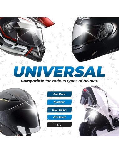 Inserto Visera Ancha Anti-Niebla NORAH para Casco - UV