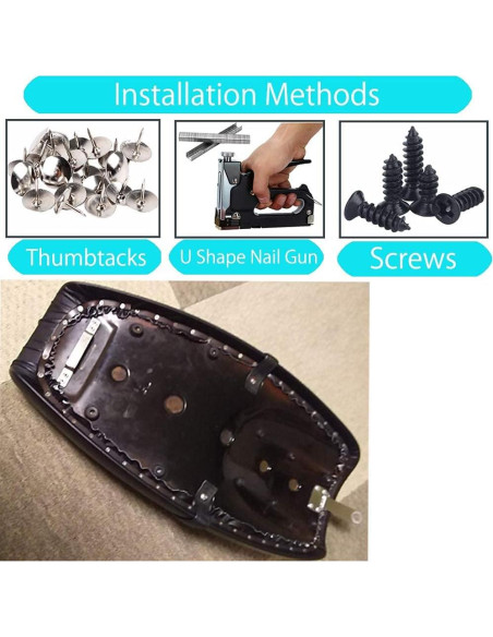 Cubierta de Asiento de Motocicleta Anlstart 100x70 cm Negro