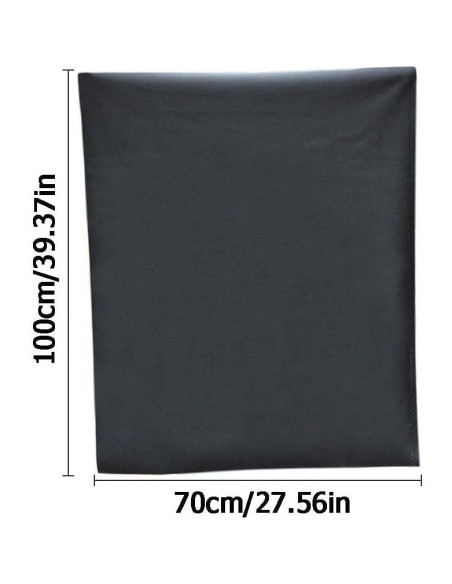 Cubierta de Asiento de Motocicleta Anlstart 100x70 cm Negro