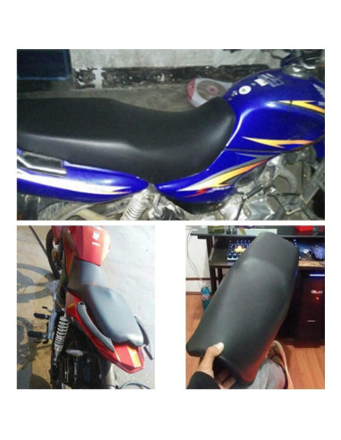Cubierta de Asiento de Motocicleta Anlstart 100x70 cm Negro