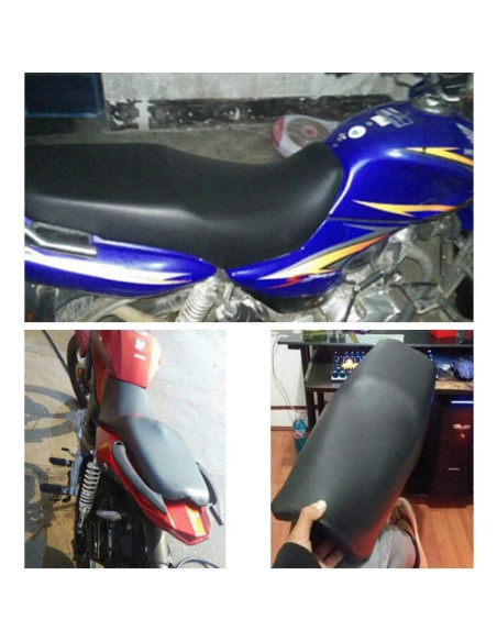Cubierta de Asiento de Motocicleta Anlstart 100x70 cm Negro