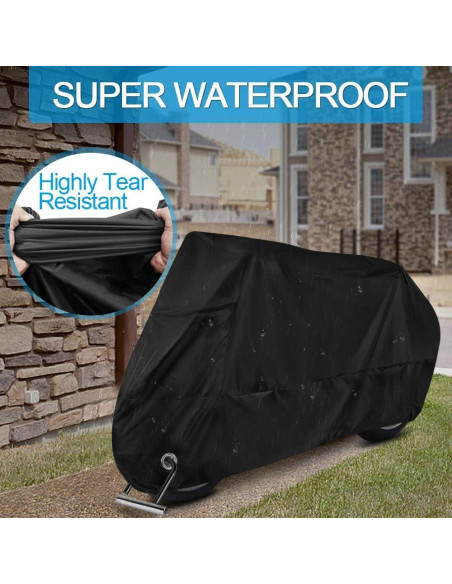Cubierta Impermeable para Motocicleta LuLuya MC2XL hasta 243 cm