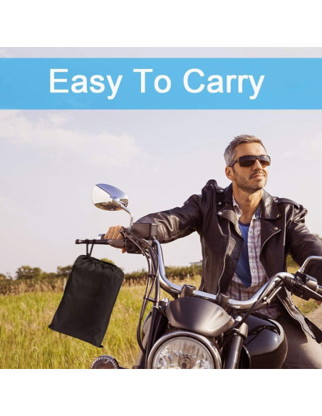 Cubierta Impermeable para Motocicleta LuLuya MC2XL hasta 243 cm