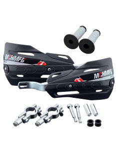 Guardias de Manos Fewfuss para Dirt Bike y ATV - Negro