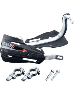 Guardias de Manos Fewfuss para Dirt Bike y ATV - Negro 2