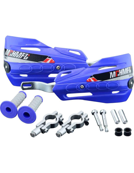 Guardamanos Universal MCHMFG para Motocicleta y ATV Azul