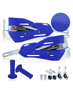 Guardias de Manos MCHMFG Universales para Motocicleta 22mm y 28mm - Azul