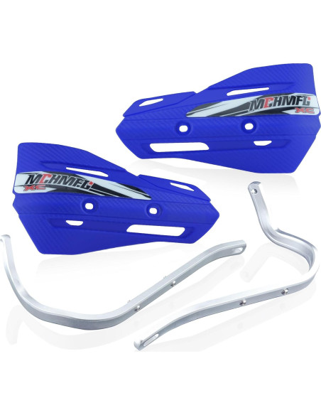 Guardias de Manos MCHMFG Universales para Motocicleta 22mm y 28mm - Azul