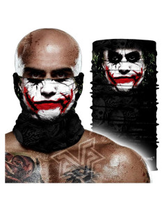 Máscara Facial Calavera 3D Gaiter Cuello UV 95% - My002