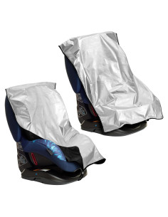 Funda de Sombra para Asiento de Coche BBTO - 2 Pcs, Protección Térmica