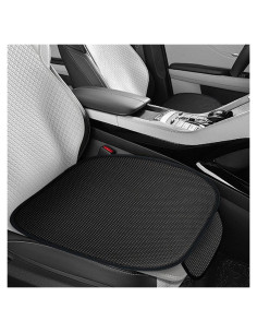 Funda de Asiento de Coche DUSCOKE Transpirable 49.7x47.6cm Negro