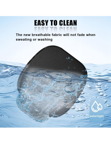 Funda de Asiento de Coche DUSCOKE Transpirable 49.7x47.6cm Negro