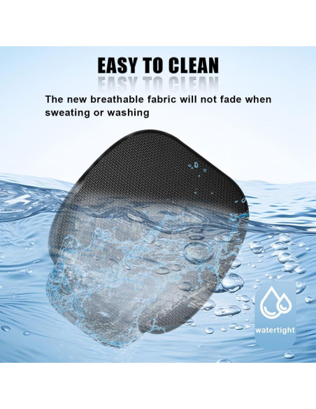 Funda de Asiento de Coche DUSCOKE Transpirable 49.7x47.6cm Negro