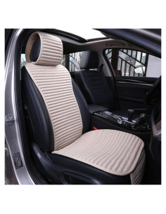 Fundas de Asiento de Coche Suninbox Universales Beige