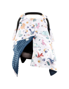 Funda de Asiento de Coche DILIMI para Bebé Dinosaurio Acuarela