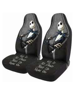 Cubierta de Asiento Automotriz GENANY Nightmare Skellington