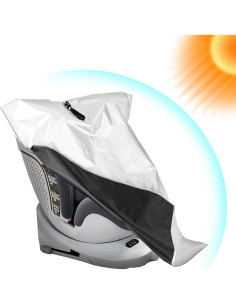 Cubierta de Sombra para Asiento de Coche Genérico 25.6x13.5 cm 2