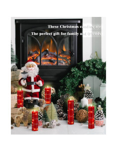 Velas LED Sin Llama Da by - 5 Piezas con Control Remoto 2