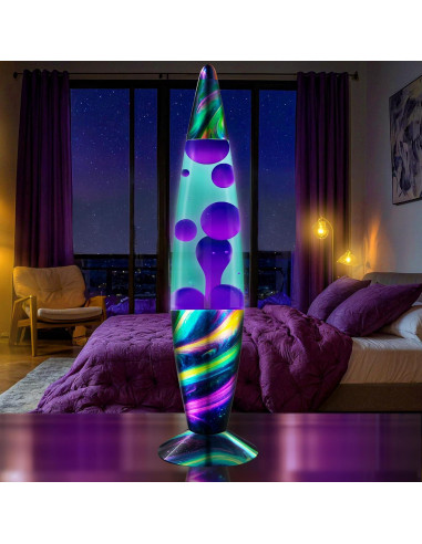 Lámpara de Movimiento Líquido Jambo 41cm Crepúsculo Neón