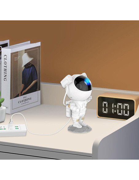 Cable de Alimentación 1.2m para Proyector Mooyran Astronauta