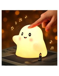 Luz Nocturna Fantasma Nextang LED Táctil 13 Sonidos 11.5cm