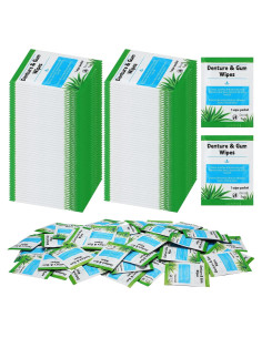 Toallitas de Limpieza Dental Timgle 100 Pcs para Dentaduras