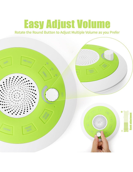 Máquina de Ruido Blanco ShaArkMango JL-C300 Recargable 8 Sonidos