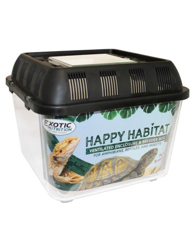 Hábito Feliz Terrario Estándar Exotic Nutrition 20x20 cm