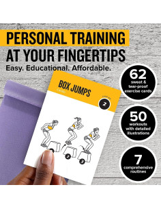 Tarjetas de Entrenamiento NewMe Fitness - Peso Corporal Vol 1 2