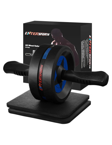 Rueda de Abdominales EnterSports con Almohadillas - Fitness
