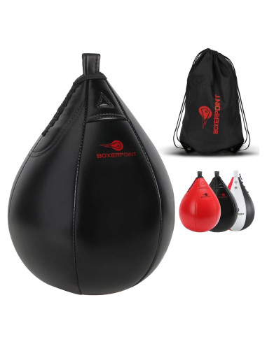 Bolsa de Velocidad BOXERPOINT - Cuero PU Duradero para Boxeo