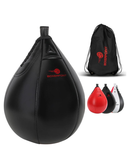Bolsa de Velocidad BOXERPOINT - Cuero PU Duradero para Boxeo