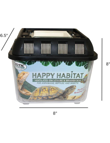 Hábito Feliz Terrario Estándar Exotic Nutrition 20x20 cm