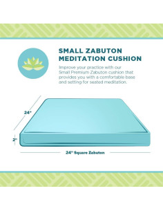 Cojín de Meditación Bean Products 61x61x5cm Algodón Agua 2