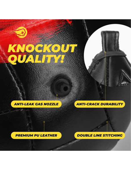 Bolsa de Velocidad BOXERPOINT - Cuero PU Duradero para Boxeo